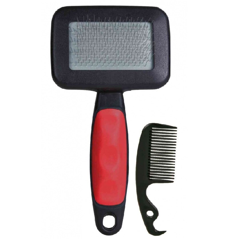 Set Trixie Perie Soft Si Curatitor Perie 7 × 13 cm 23461