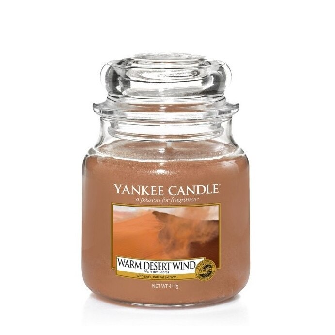 Lumanare Parfumata Borcan Mediu Warm Desert Wind, Yankee Candle