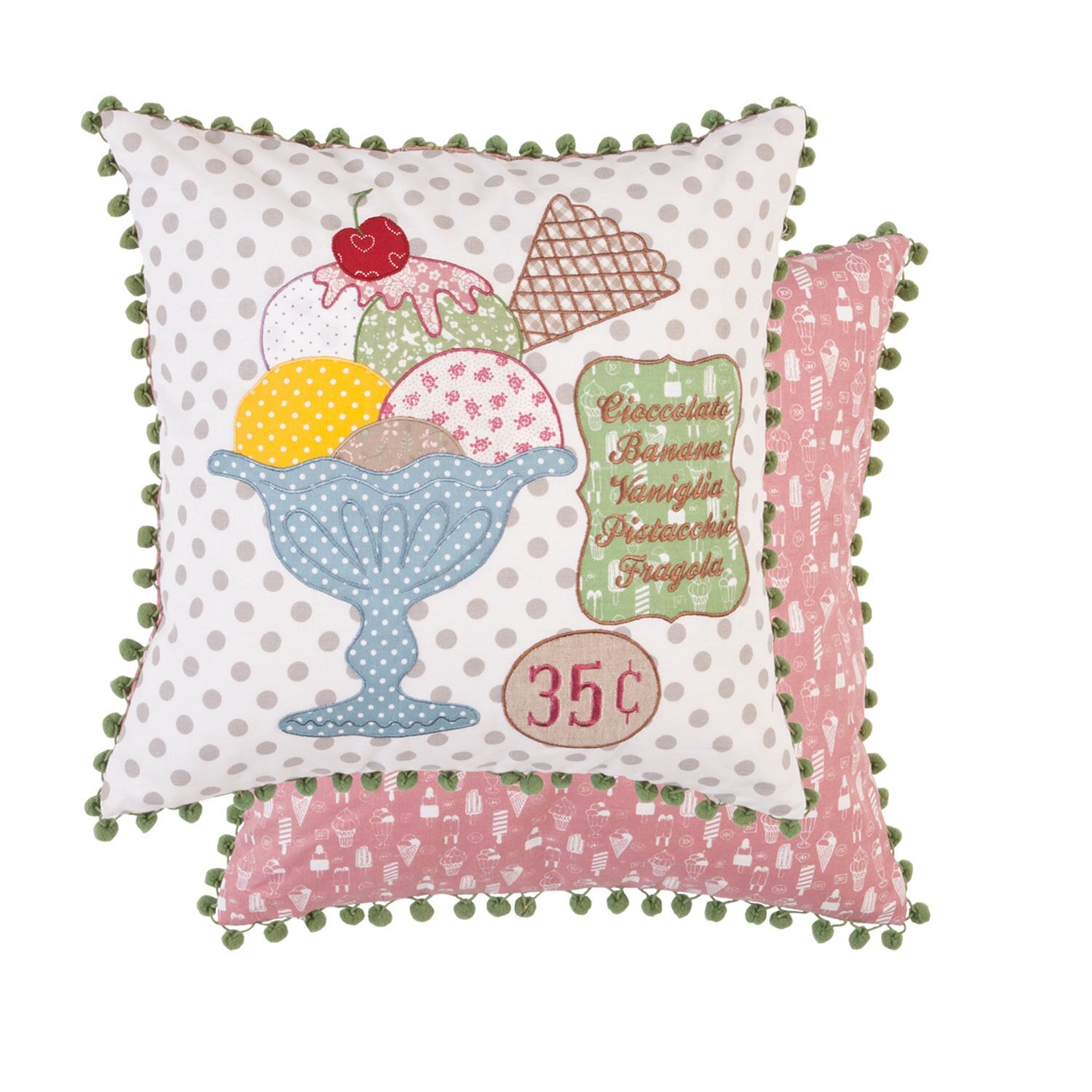 Fata de perna cu broderie 