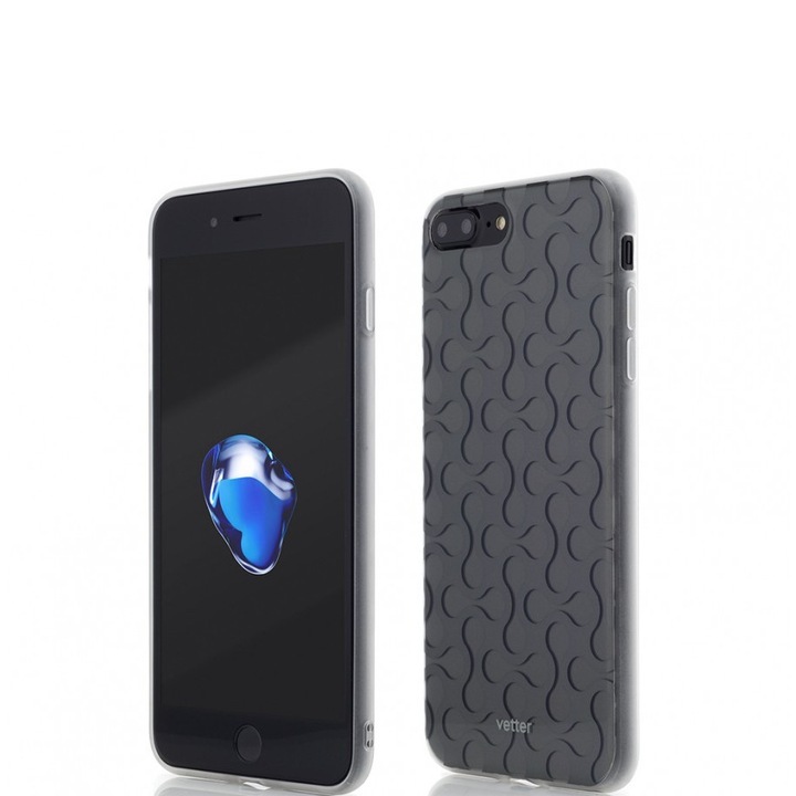 Калъф за iPhone 6 Plus / 6S Plus Soft Pro 3D Vetter черен