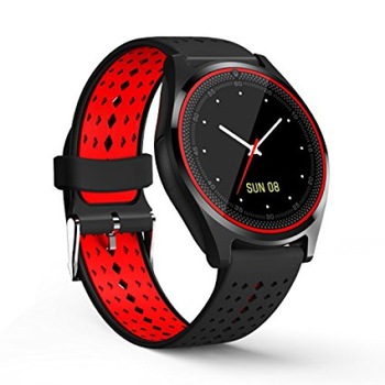 Ceas SmartWatch MediaTek™ V9 Black & Red Edition Ceas SmartWatch MediaTek™ V9 Black & Red Edition