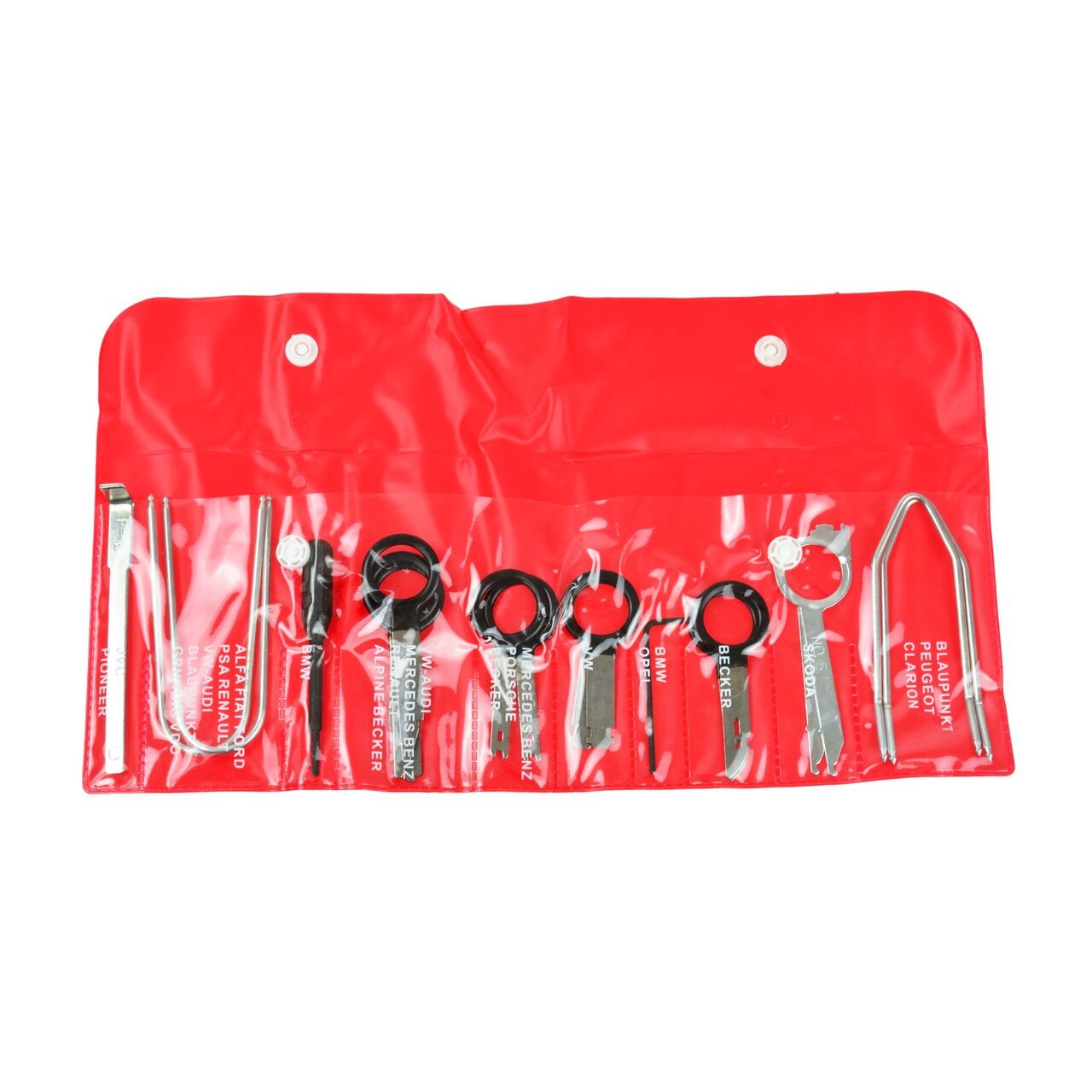 Set 20 piese de demontare radio si navigatie, Geko, G02705