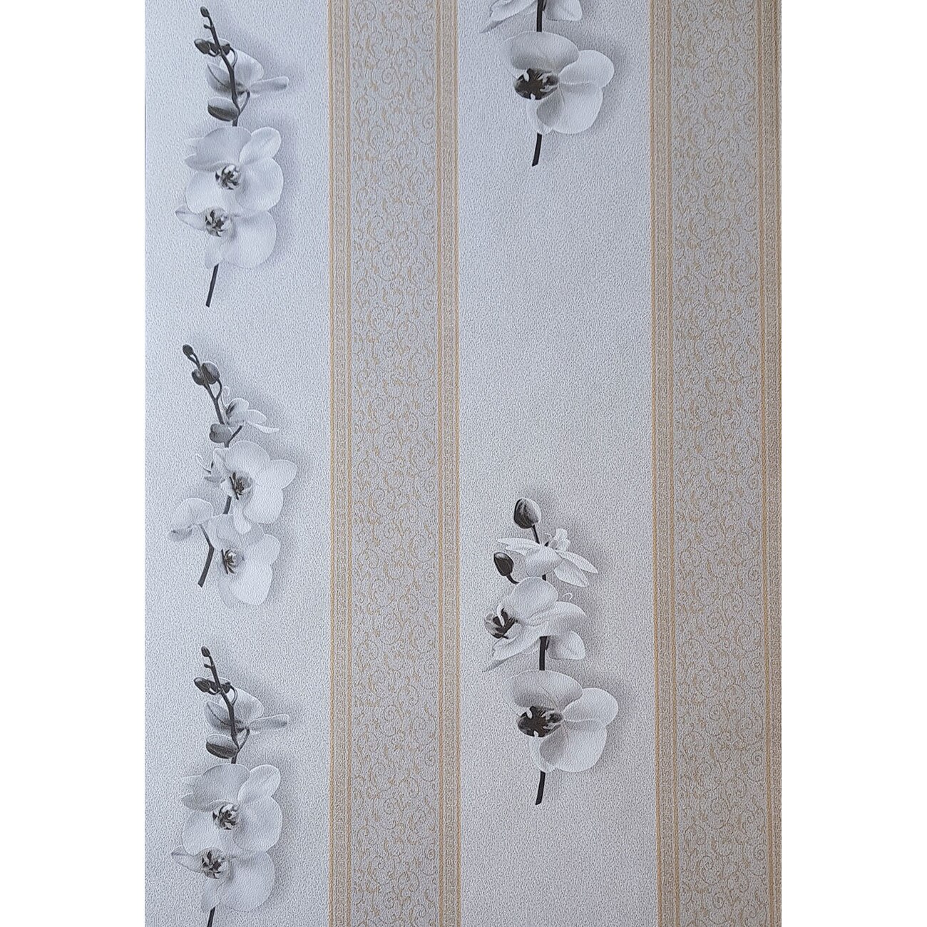 Tapet DEGRETS 033-01 hartie Sabrina alb sizes 0.53m x 10.05m = 5.3 mp