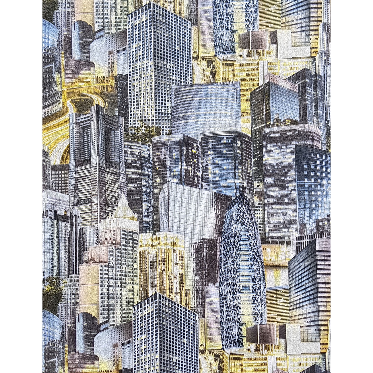 Tapet DEGRETS 057-02 hartie Megapolis albastru sizes 0.53m x 10.05m = 5.3 mp