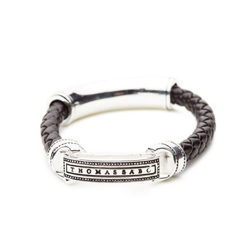 Bratara de piele si inox, model Lusio pentru El Bratara de piele si inox, model Lusio pentru El