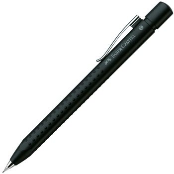 Creion mecanic Faber-Castell Grip 2011, 0.7 mm, Negru metalizat Creion mecanic Faber-Castell Grip 2011, 0.7 mm, Negru metalizat