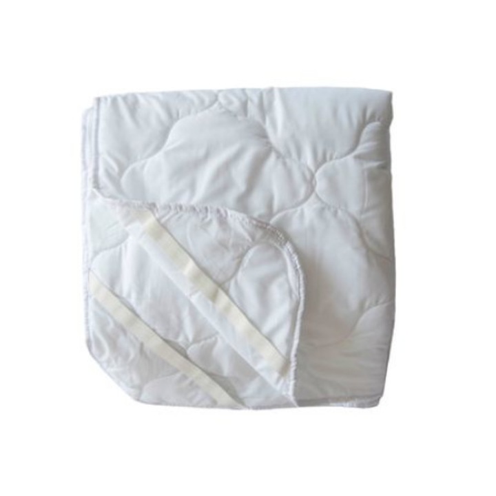 Protectie pentru saltea matlasata Aloe Vera, cu elastic la colturi 90 x 200 cm