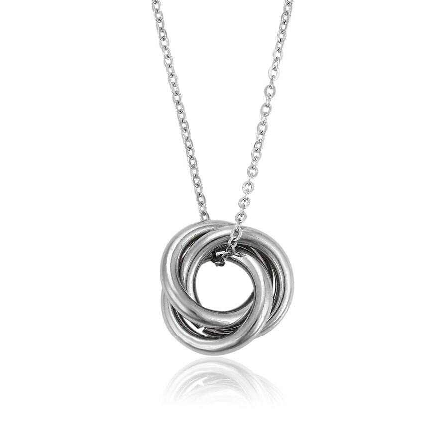 Colier Interlocking circles