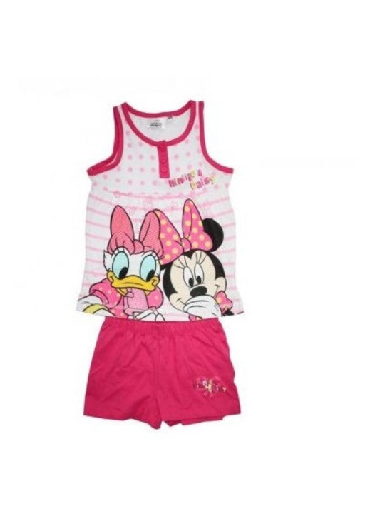 Set tricou si pantaloni scurti Minnie si Daisy