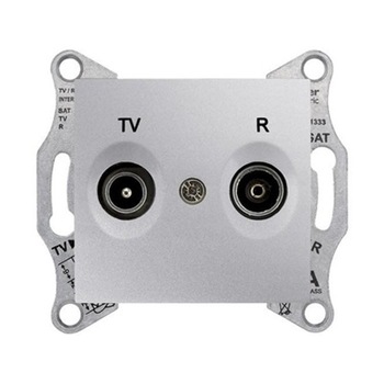 Priza RTV SDN3301621, Schneider Electric, Alba Priza RTV SDN3301621, Schneider Electric, Alba