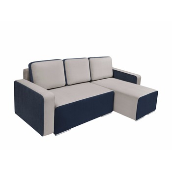 Coltar Possi extensibil, cu lada pentru depozitare, leduri la picioare fata Coltar Possi extensibil, cu lada pentru depozitare, leduri la picioare fata