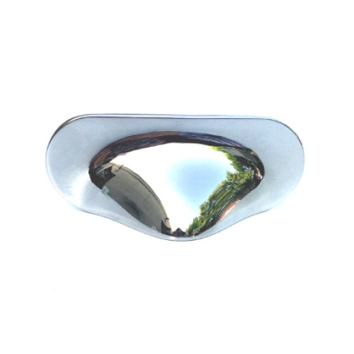 Maner pentru mobilier Cala, L:80 mm, finisaj crom lustruit