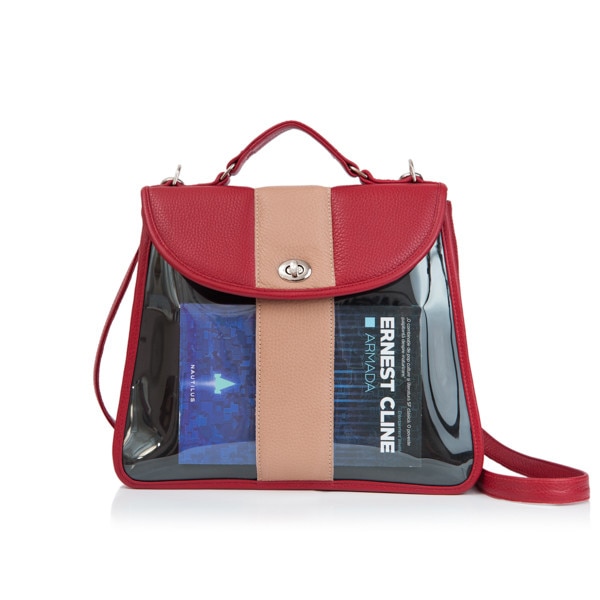 Geanta dama, Bookletta Midi Red/beige