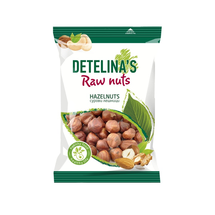 Сурови лешници Детелина, 200 гр