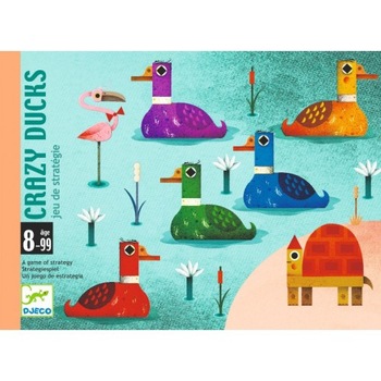 Joc de carti Djeco Crazy Ducks Joc de carti Djeco Crazy Ducks