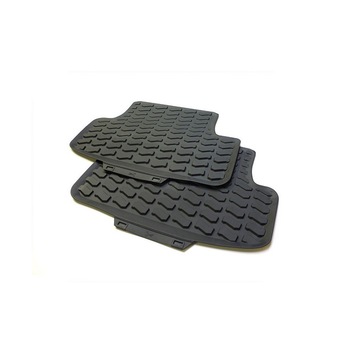 Set Covorase Cauciucate pentru Spate dedicate Audi Q2, Negru Set Covorase Cauciucate pentru Spate dedicate Audi Q2, Negru