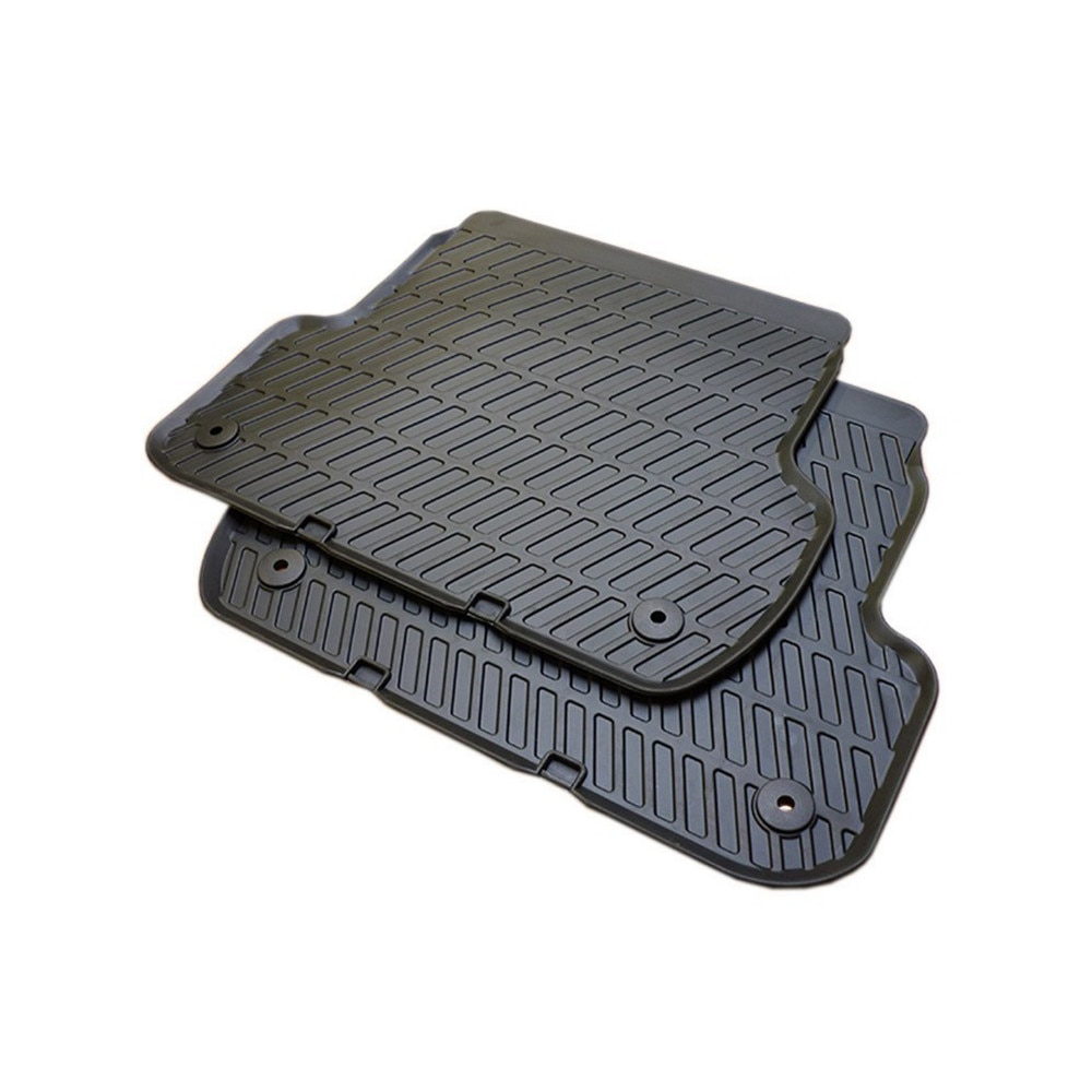 Covorase Cauciucate pentru Spate dedicate Audi A4 8E, Negru