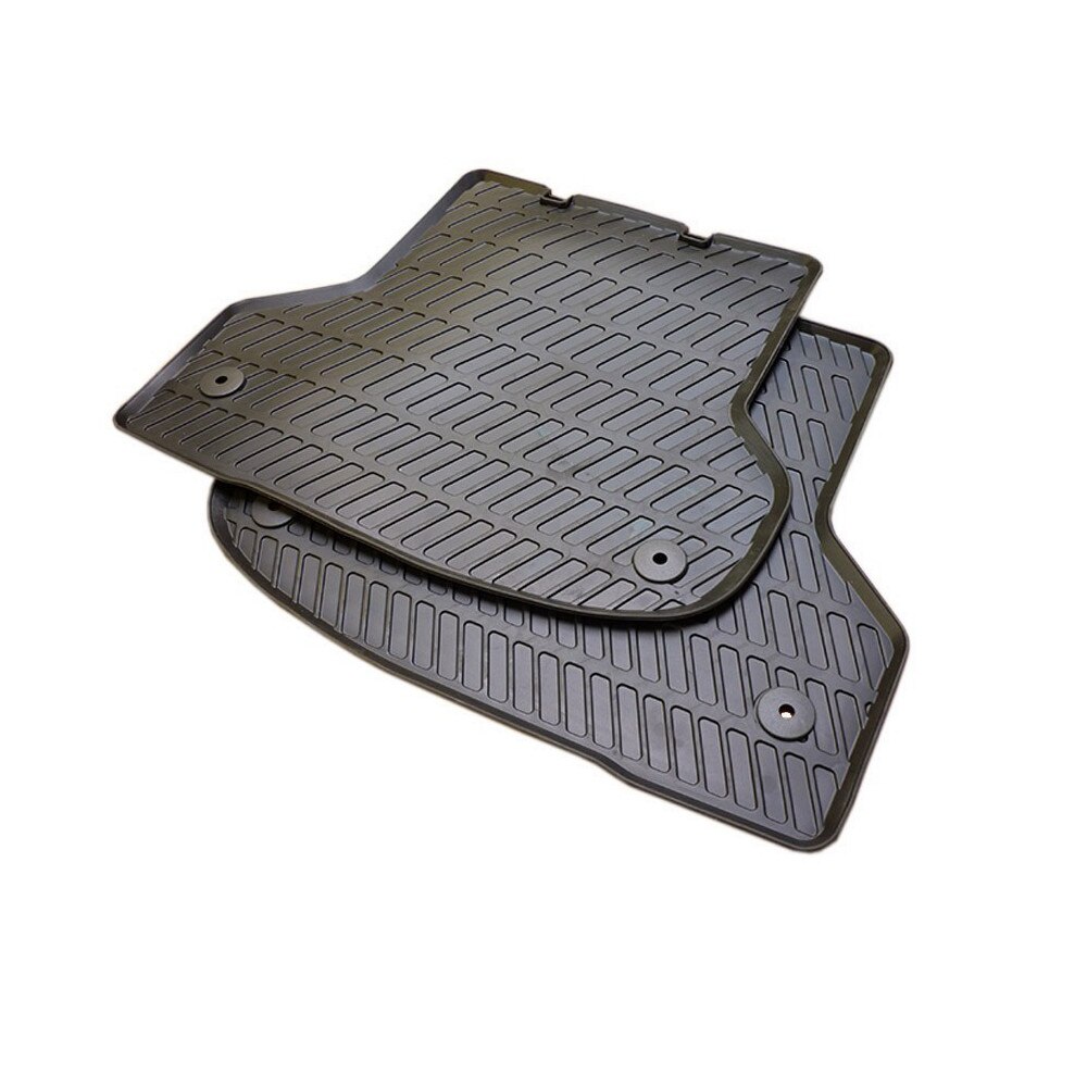 Set Covorase Cauciucate pentru Spate dedicate Audi A3 8P, Negru