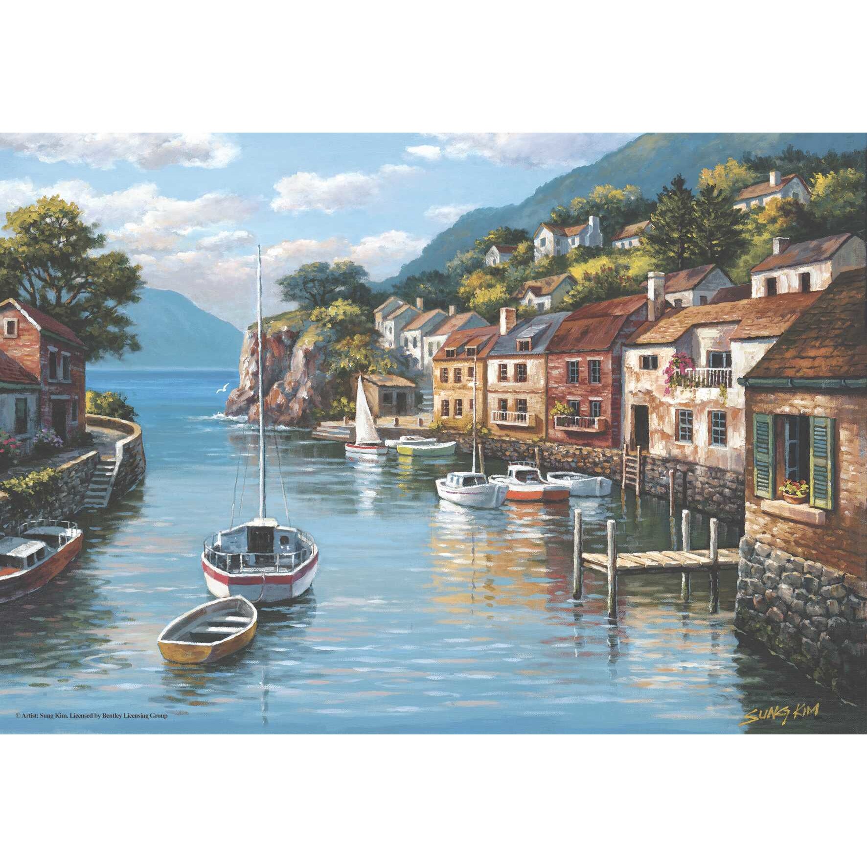 Puzzle Anatolian - Village On The Water, 500 piese (3535)