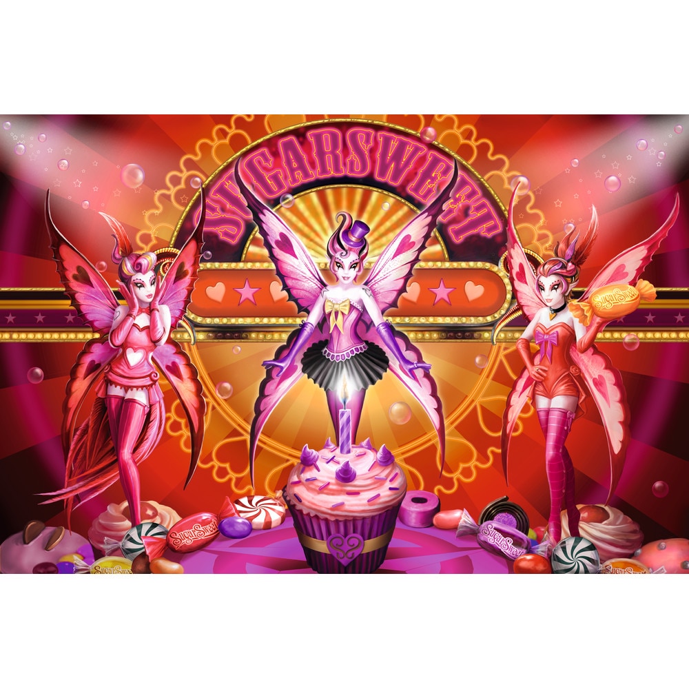 Puzzle Schmidt - Sugar Sweet: Sugar Sweet, Candy, 1.000 piese, cutie metalica (59833)