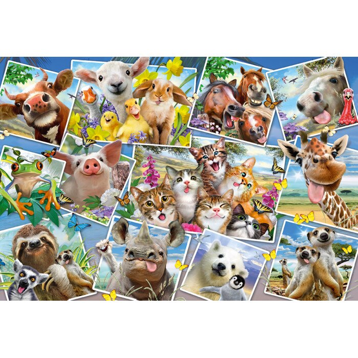 Puzzle Schmidt - Animal Selfies, 200 piese (56294)
