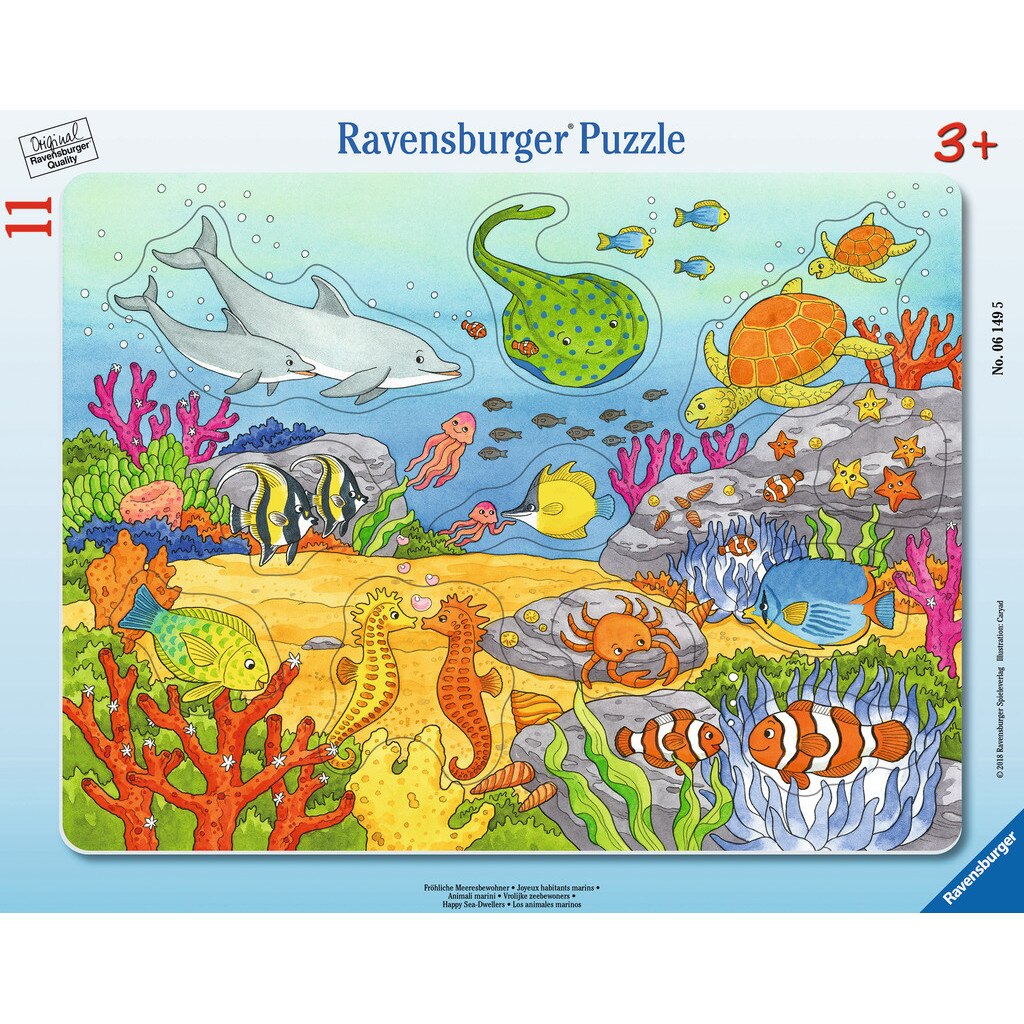 Puzzle Ravensburger - Creaturi Ale Marii, 11 piese (06149)
