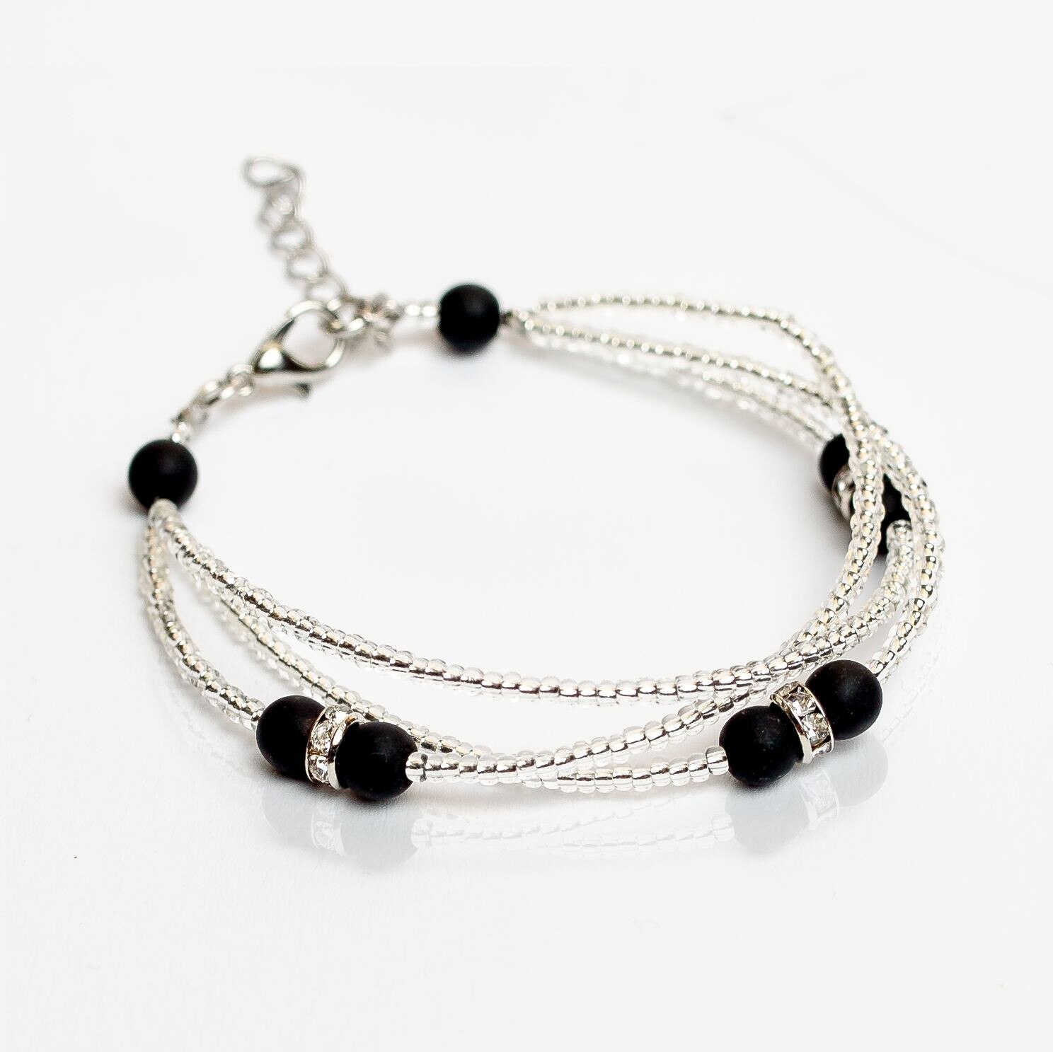 Bratara auriu cu negru mat