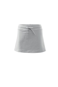 Fusta sport de dama, Malfini, Two in one, Alb Fusta sport de dama, Malfini, Two in one, Alb