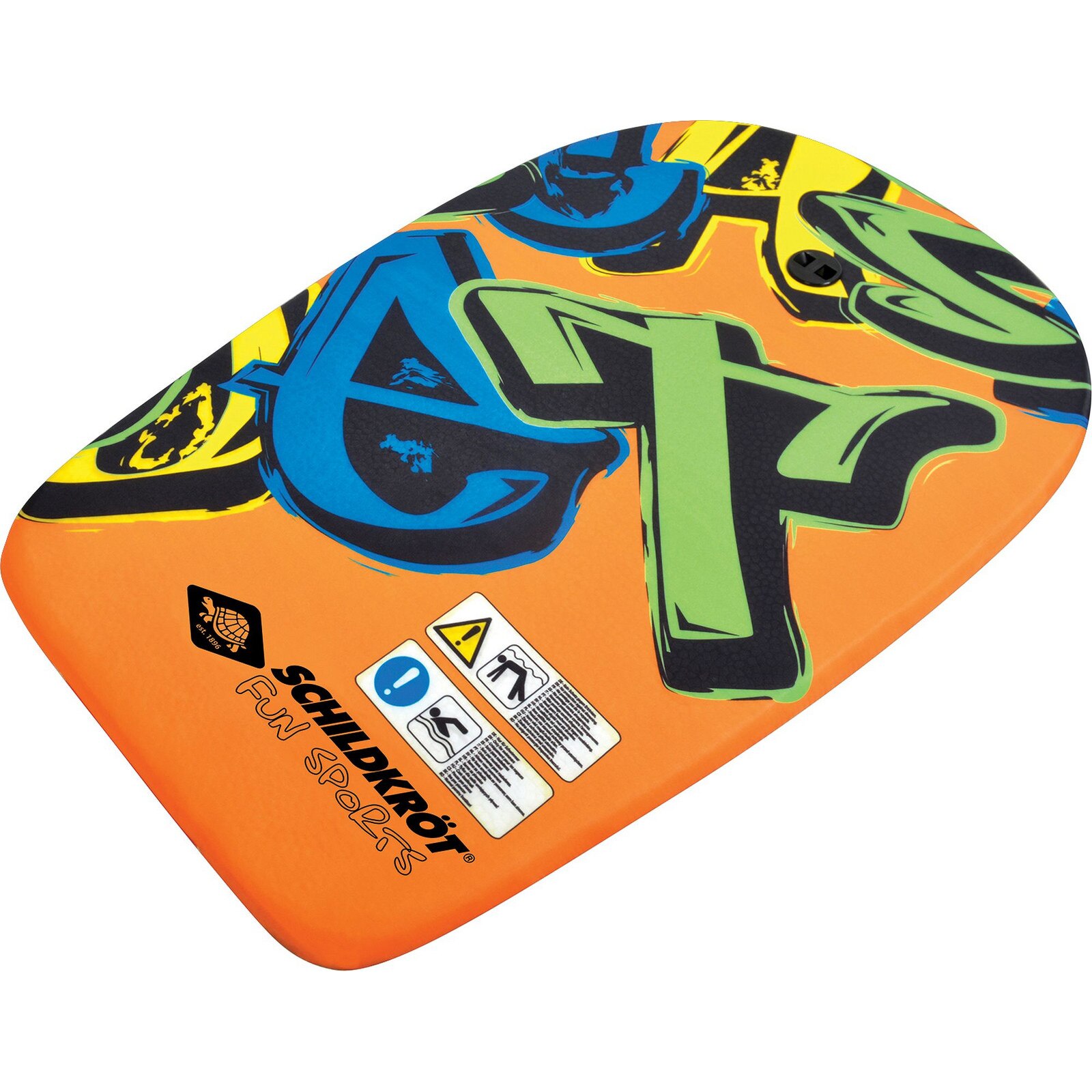 Placa de apa pentru copii , Schildkröt,Bodyboard,Marime M,portocaliu