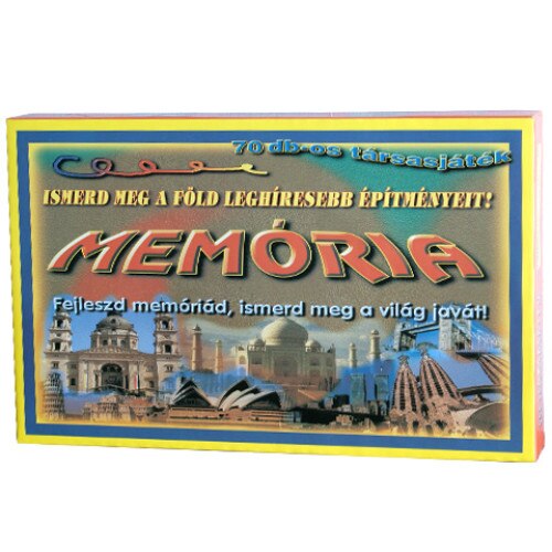 Joc de memorie Ex Imp Cauta perechea cu cladiri celebre in limba Maghiara