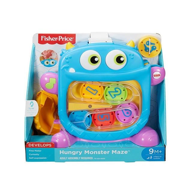 Jucarie interactiva Fisher-Price: Monstru infometat labirint