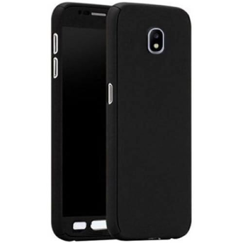 Capac de protectie Full cover 360° pentru Samsung Galaxy J3 (2017)/J330, negru