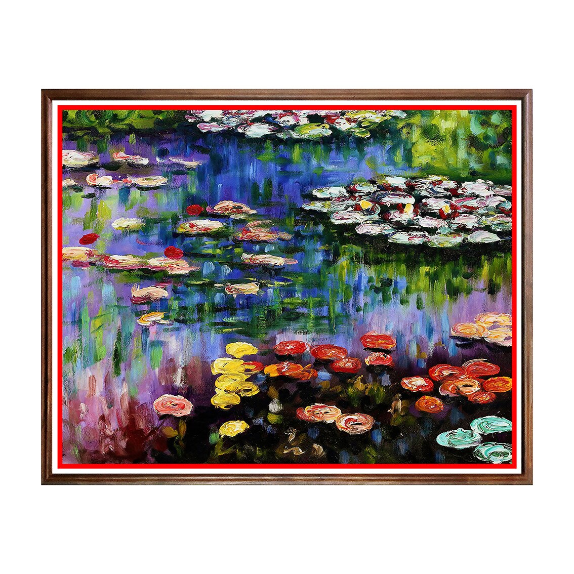 Tablou Poster, Arta Sec. XIX, Claude Monet - Water Lilies - ASN-025, 40 x 50 cm