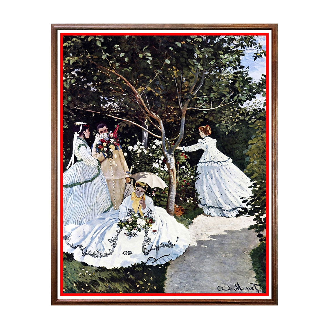 Tablou Poster, Arta Sec. XIX, Claude Monet - Women in the Garden - ASN-027, 40 x 50 cm