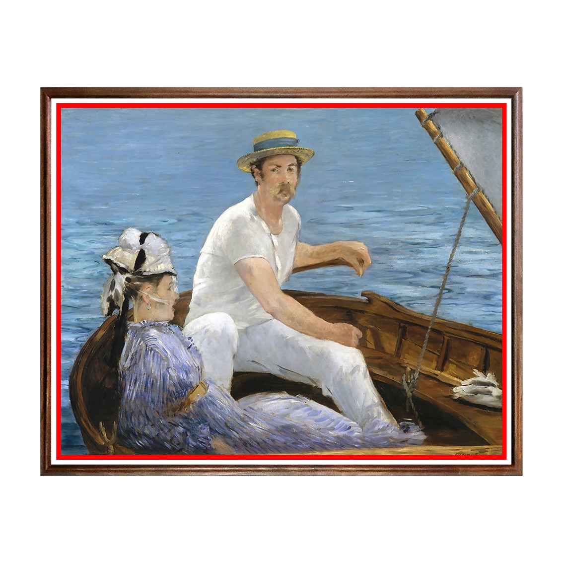 Tablou Poster, Arta Sec. XIX, Edouard Manet - Boating - ASN-033, 40 x 50 cm