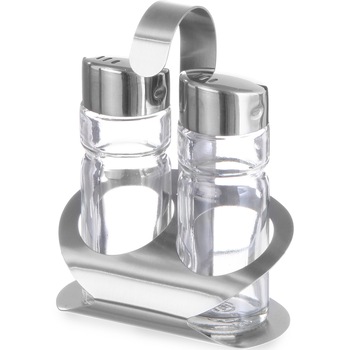 Set 2 piese sare si piper, inox, 85x55x(H)115 mm, Hendi Set 2 piese sare si piper, inox, 85x55x(H)115 mm, Hendi