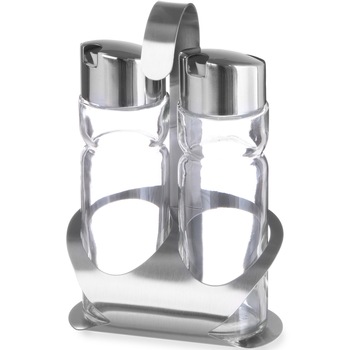 Oliviere cu 2 recipiente ulei/otet, Hendi, inox, 120x75x(H)185 mm Oliviere cu 2 recipiente ulei/otet, Hendi, inox, 120x75x(H)185 mm