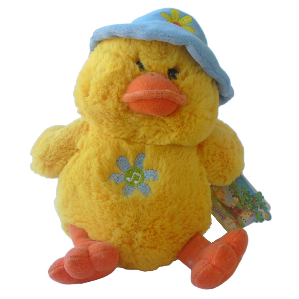 Jucarie din plus - Rata portocalie