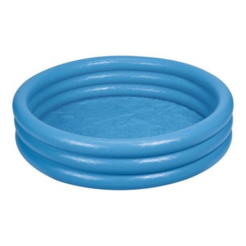 Piscina gonflabila pentru copii, de vara , rotunda, albastra,cu 3 inele, 168 x 40 cm Piscina gonflabila pentru copii, de vara , rotunda, albastra,cu 3 inele, 168 x 40 cm