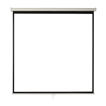 Ecran proiectie manual, perete/tavan, 180 x 180 cm, perete/tavan BlackMount, Format 1:1 Ecran proiectie manual, perete/tavan, 180 x 180 cm, perete/tavan BlackMount, Format 1:1