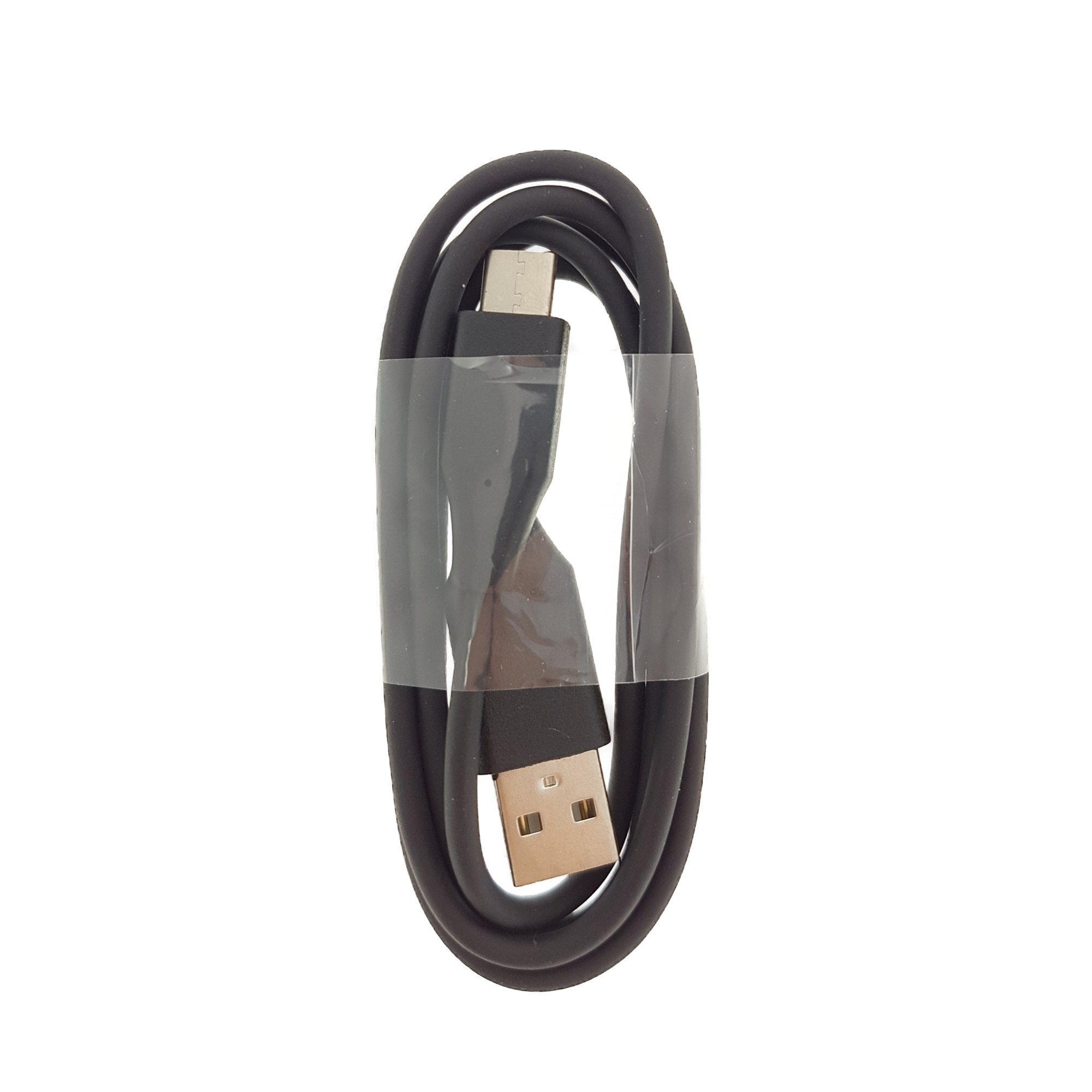 Cablu Omega Type C - USB incarcare & date, 1 m, negru cauciucat [44345]
