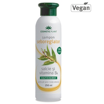 Sampon seboreglator cu salcie alba, 250 ml Sampon seboreglator cu salcie alba, 250 ml