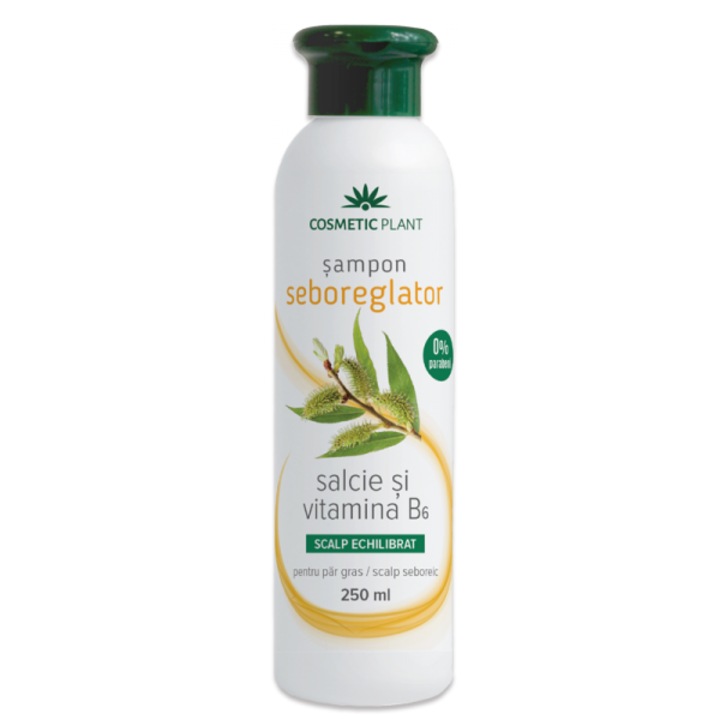 Sampon seboreglator cu salcie alba, 250 ml 250 ml Gras