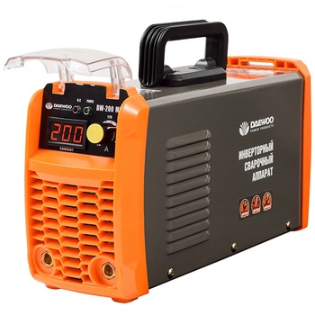 Invertor de sudura Daewoo DW 20 MMA, 200 A, electrod 1.6-5 mm, 220 V, 4.4 kg Invertor de sudura Daewoo DW 20 MMA, 200 A, electrod 1.6-5 mm, 220 V, 4.4 kg