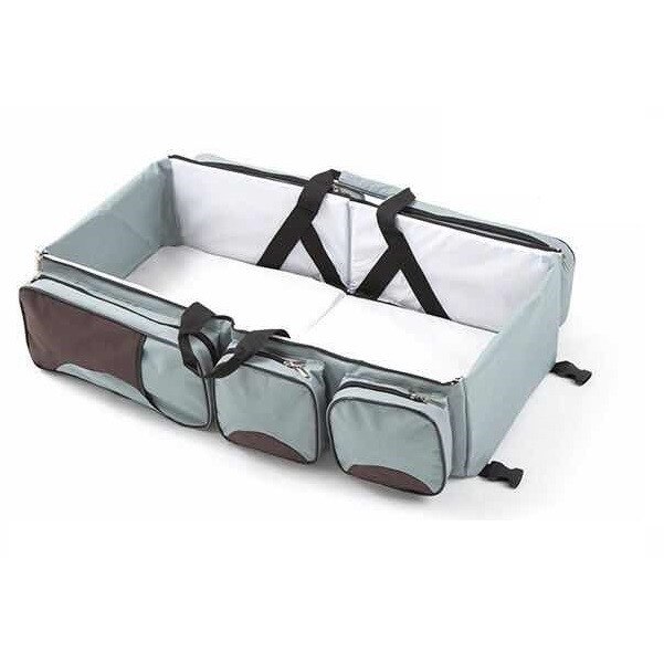 Geanta multifunctionala pentru calatorii Baby Travel Grey