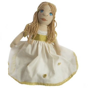 Papusa handmade printesa, Casuta din Povesti, 52 cm, +5 ani Papusa handmade printesa, Casuta din Povesti, 52 cm, +5 ani