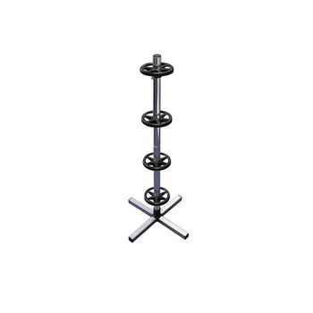 Suport roti vertical Unitec pentru depozitare jante cu anvelope, Inox/Negru Suport roti vertical Unitec pentru depozitare jante cu anvelope, Inox/Negru