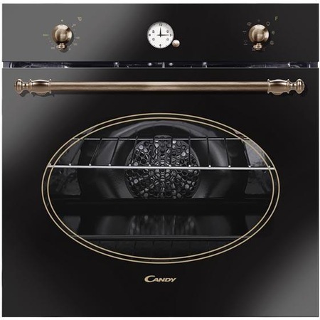 Cuptor incorporabil rustic Candy FCR 824 GH, Electric, Grill, 68 l, Clasa A, Antracit