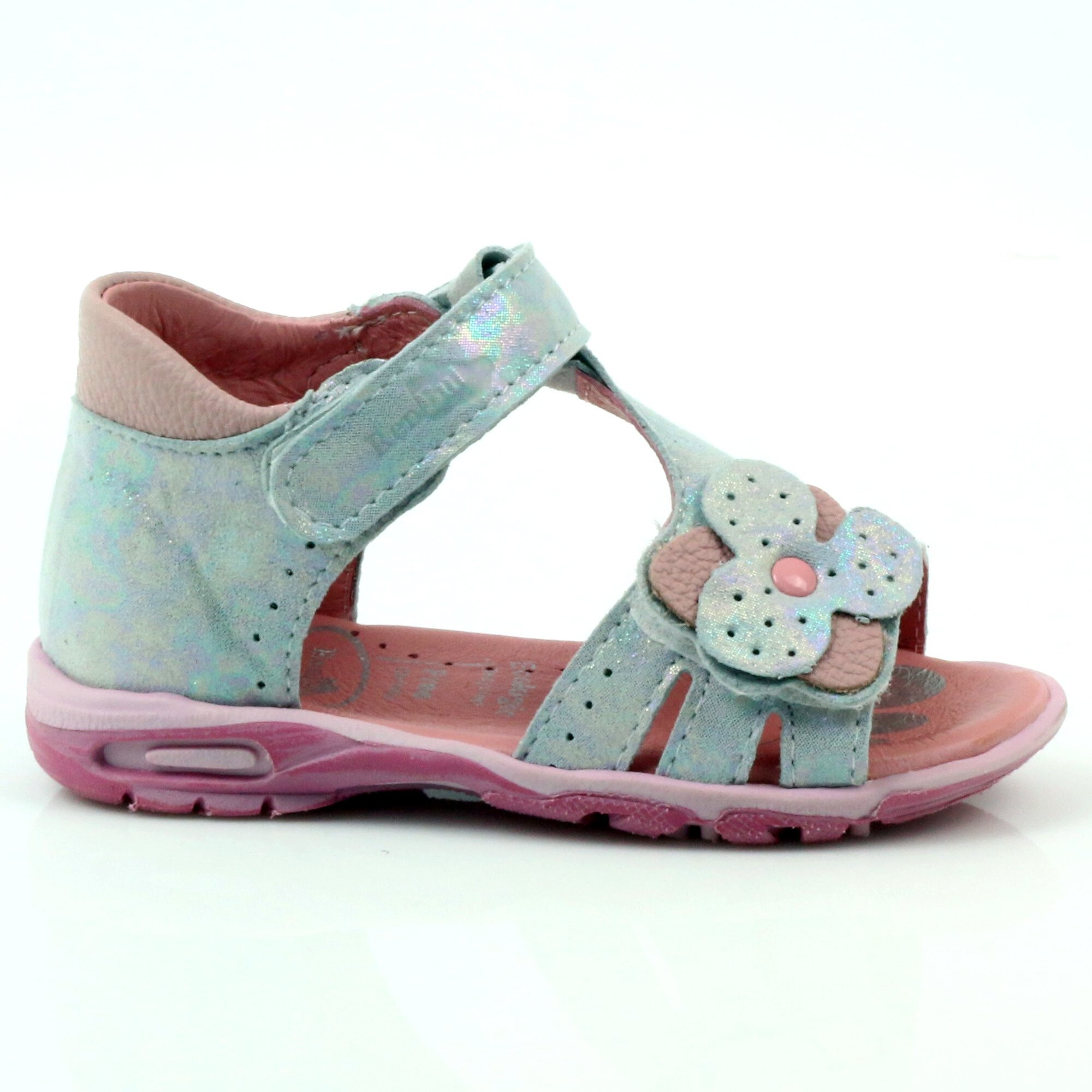 Sandale din piele naturala, fete, Ren But