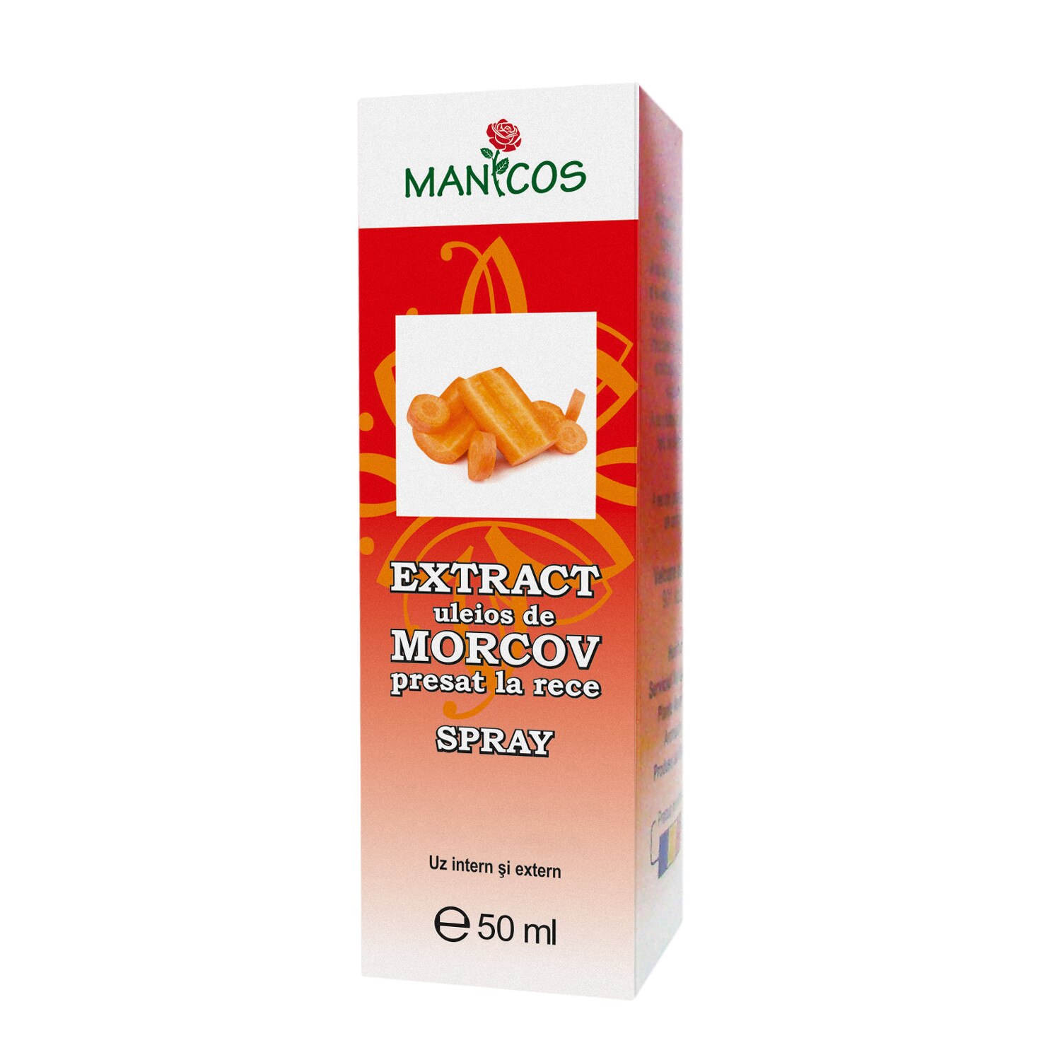 Extract uleios de morcovi, presat la rece 50 ml spray